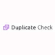 Duplicate Check