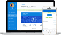 Screenshot of Invoice seamlessly across devices