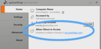 Screenshot of Splashtop Business Access - Managers can assign role-based access and define permissions