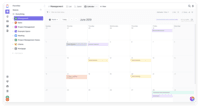 Screenshot of Calendar View