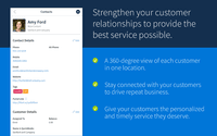 Screenshot of Strengthens customer relationships to provide better service.