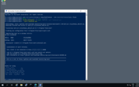 Screenshot of Pairing finished. Works on any console. Powershell and any Linux shell.