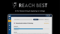 Screenshot of a Reach Best college profile.