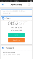 Screenshot of Flexible and convenient time collection