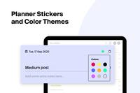 Screenshot of Planner Stickers and Color Themes