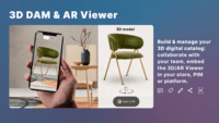 Screenshot of 3D DAM & AR Viewer