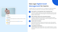 Screenshot of Digital Asset Management for teams