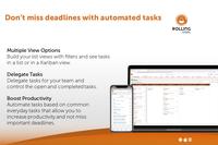 Screenshot of Don't miss deadlines with automated tasks