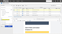 Screenshot of Document repositories
