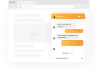 Screenshot of Chat - Customer View