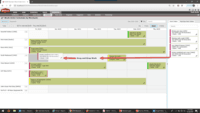 Screenshot of Work Order Schedule by Mechanic